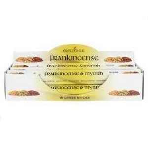 6 Packs of Elements Frankincense and Myrrh Incense Sticks