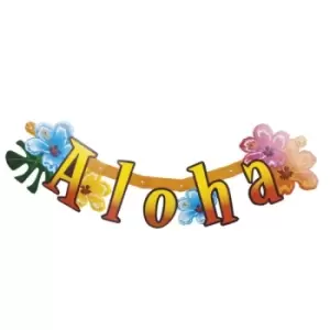 Aloha Banner Multicoloured 83cm