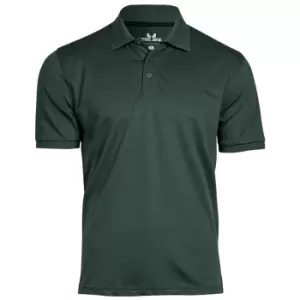 Tee Jays Mens Club Polo Shirt (XL) (Dark Green)
