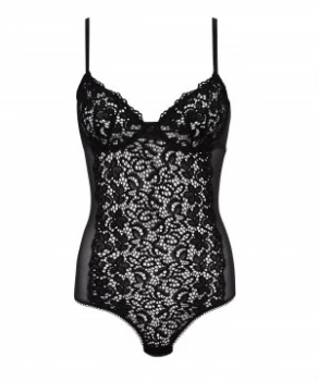 DKNY Classic lace bodysuit Black