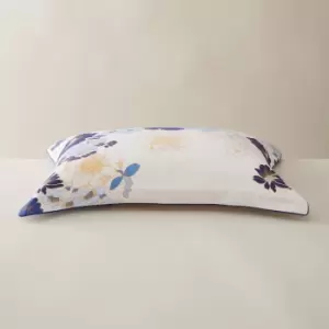 Ted Baker New Romantics Floral Oxford Pillowcase, Blue