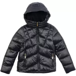 Barbour International Girls Valle Quilted Jacket - Black