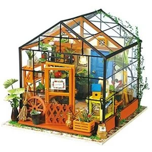 Robotime Cathy's Flower house Miniature Model Making Kit