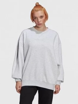 Adidas Originals Oversized Sweater - Grey