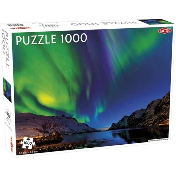 Tactic Northern Lights in Tromso Jigsaw Puzzle - 1000 Pieces