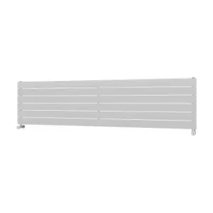 Ximax Vertirad Satin White Horizontal Designer Panel Radiator, (W)1800mm X (H)445mm