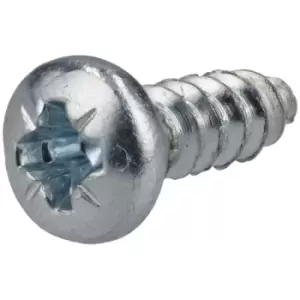 R-TECH 337107 Pozi Pan Head Self-Tapping Screws No. 4 9.5mm - Pack ...