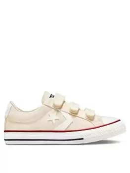 Converse Star Player Ox Childrens Unisex Ev 3V Trainers -Multi, Size 13