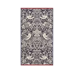 William Morris Stawberry Thief Hand Towel, Blue