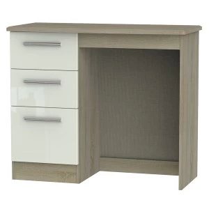 Robert Dyas Kirkhill Ready Assembled Dressing Table - Taupe Cedar