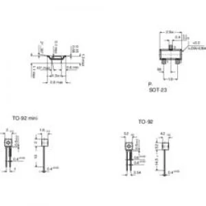 Temperature sensor Infineon Technologies KT 130 50 up to 150 C