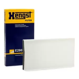 HENGST FILTER Pollen filter E2963LI Filter, interior air,Cabin filter BMW,5 Limousine (E60),5 Touring (E61),6 Coupe (E63),6 Cabrio (E64)