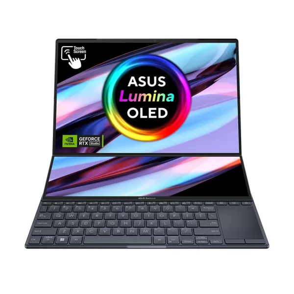 ASUS Zenbook Pro 14 Duo OLED 14.5" Laptop - Intel Core i9 1TB SSD NVIDIA GeForce RTX 4050 - Black