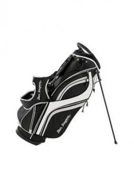 Ben Sayers Dlx Stand Bag Black/White