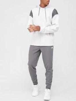 Adidas Ribbed Tracksuit Mens - Grey