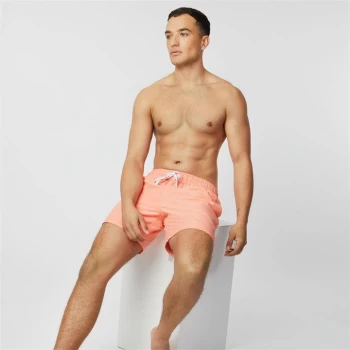 Jack Wills Eco Mid-Length Swim Shorts - Coral