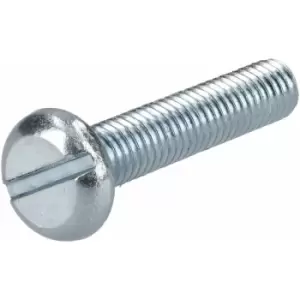 R-tech - 337027 Slotted Pan Head Machine Screws bzp M5 25mm - Pack Of 100