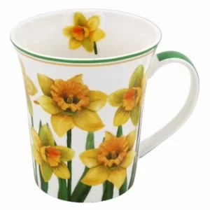 pretty floral mug daffodil