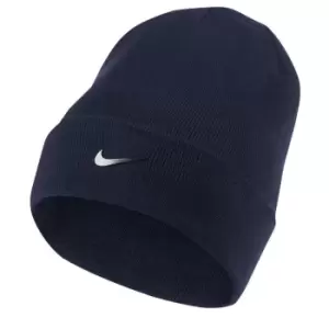 Nike Cuffed Swoosh Beanie Hat - Blue