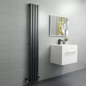 Anthracite Vertical Single Panel Radiator 1600 x 240mm - Margo