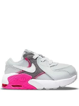 Nike Air Max Excee - White/Pink, Size 6.5