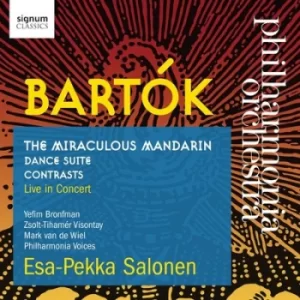 Bartok The Miraculous Mandarin/Dance Suite/Contrasts by Bela Bartok CD Album