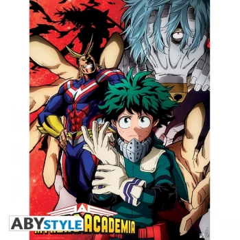 My Hero Academia - Deku Vs Tomura Small Poster