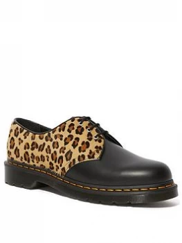 Dr Martens 1461 Flat Shoes - Leopard
