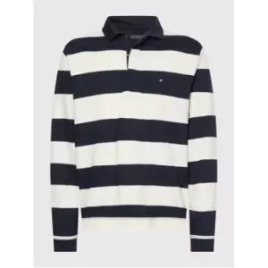 Tommy Hilfiger New Prep Stripe Rugby - Blue