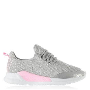 Fabric Santo Trainers Infant Boys - Silver/Pink