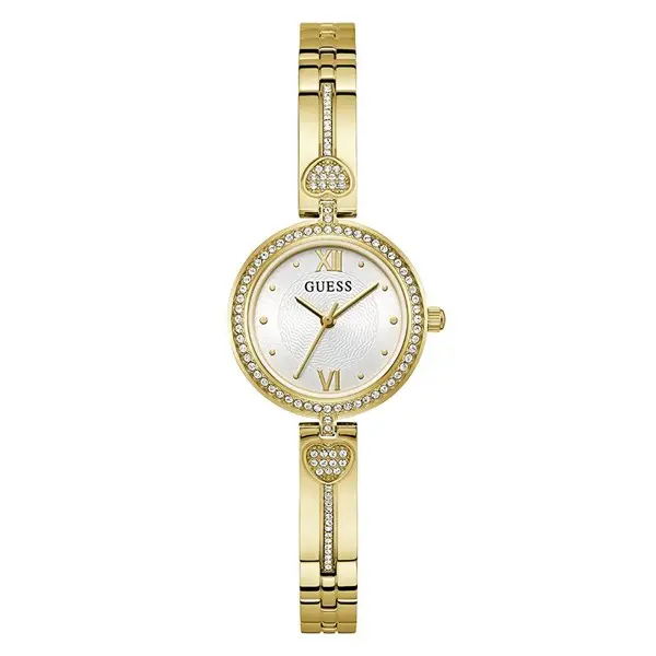 GUESS GW0655L2 Lovey Gold Plated Bracelet Watch - W96335