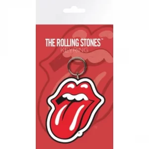 The Rolling Stones lips Key Ring