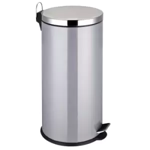 Premier Housewares 30L Pedal Bin - Grey