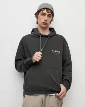 AllSaints Underground Oversized Pullover Hoodie