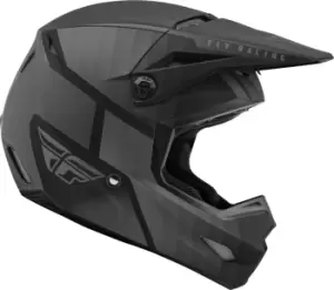 Fly Racing Kinetic Drift Motocross Helmet, black-grey, Size L, black-grey, Size L