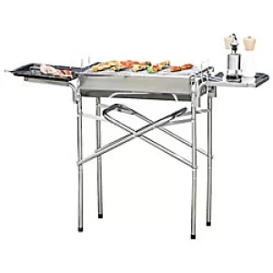 Outsunny BBQ Grill 01-0571 Steel Silver