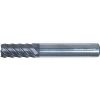 5.0MM 45DEG M/Flute High Helix End Mill Q-Coat - Swisstech