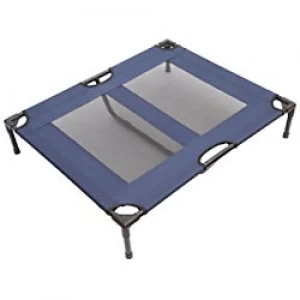 PawHut Pet Bed Blue, Black 762mm x 915mm x 180 mm