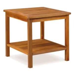 Side Table Washington Acacia Wood 1.5x1.5x1.5ft