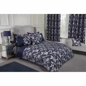 Emma Barclay Butterfly Meadow Duvet Set Single Bed Navy