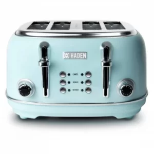 Haden Heritage 4 Slice Toaster 194244 in Turquoise