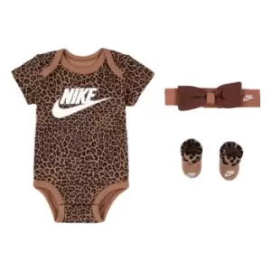 Nike Bodysuit 3pc Bb31 - Brown