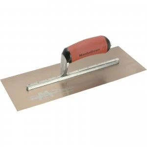 Marshalltown Gold Stainless Steel Pre Worn Plasterers Trowel 13 5