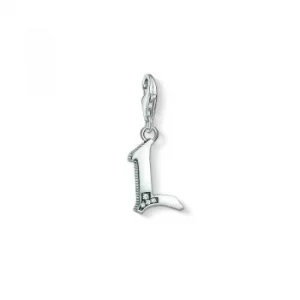 Ladies Thomas Sabo Sterling Silver Charm Club Letter L Charm