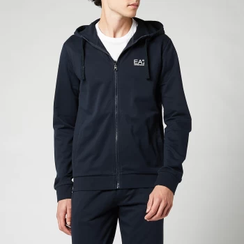 EA7 Mens Core ID Hooded Tracksuit - Night Blue - L