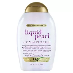 Ogx Smooth And Shine Enahce Liquid Pearl Conditioner 385Ml