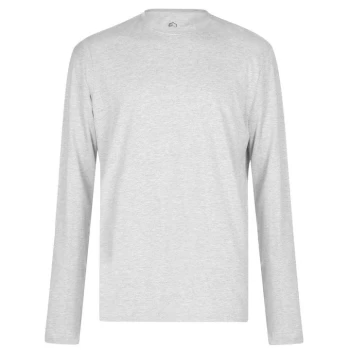 Howick Long Sleeve Pyjama T Shirt - Grey