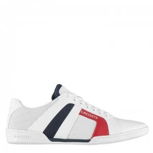 Lacoste Chaymon Club Trainers - White/Navy