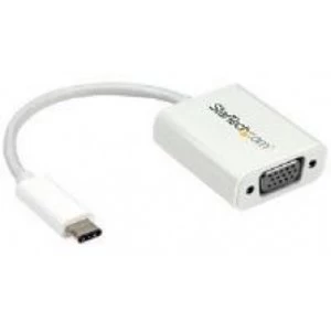 StarTech USB C To VIDA Adapter white