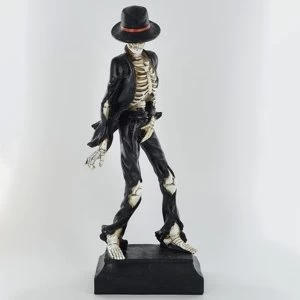 Fantasy Dancing Skeleton Figurine